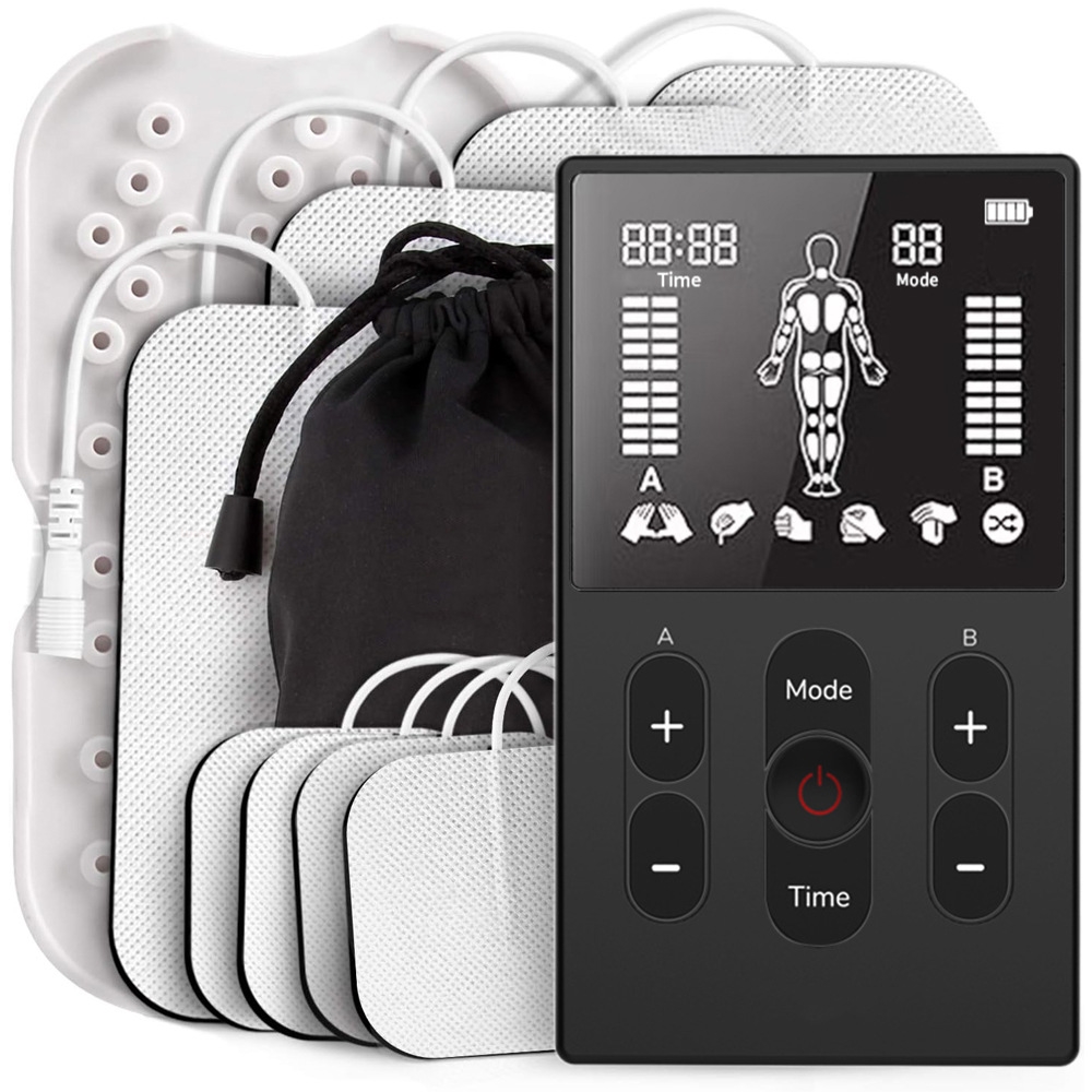 Office Technologies - TENS EMS マッサージャー、デジタルパルス式、背中・首・肩用、自宅・オフィスでの日常的な筋肉リラックスに最適なデバイス。