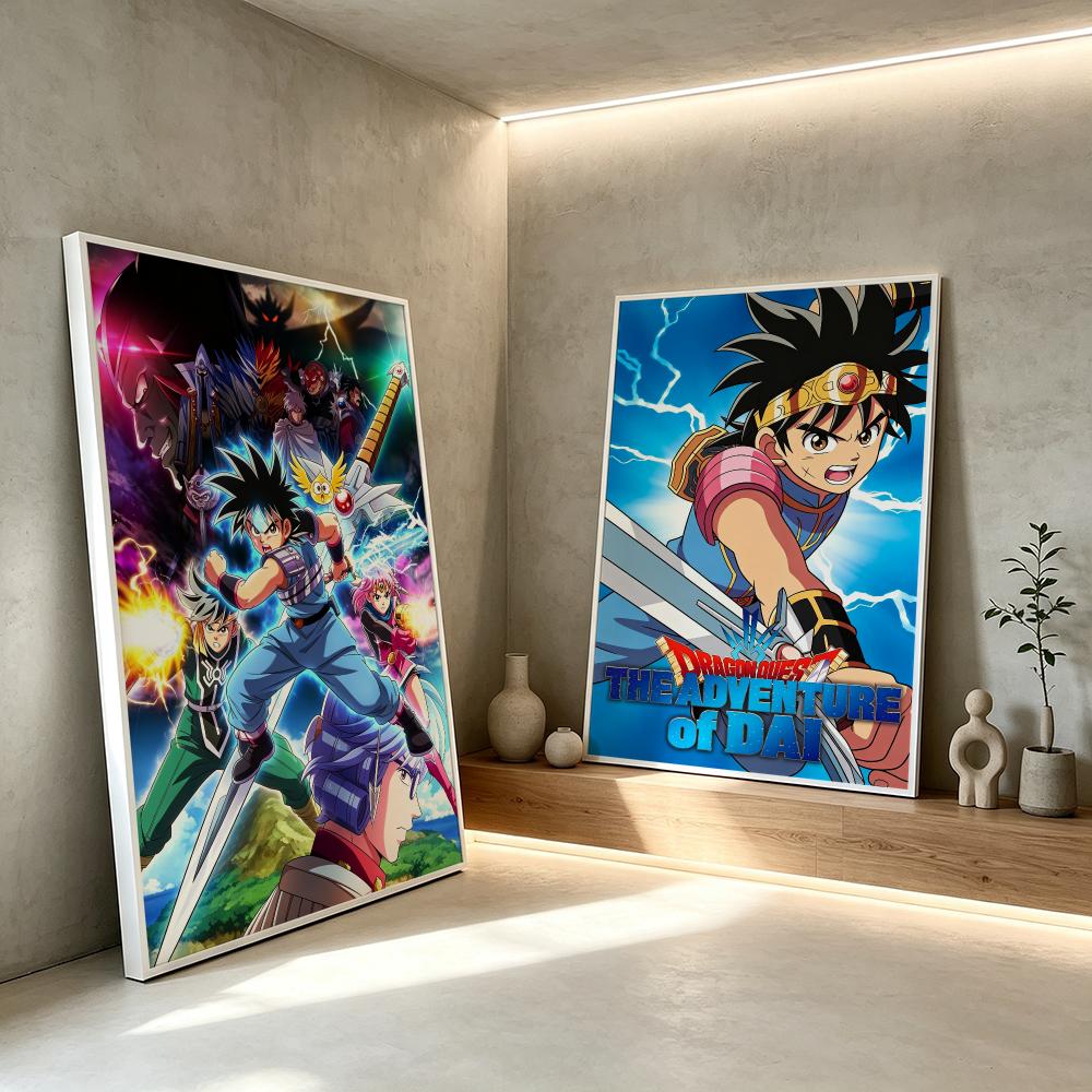 ゲーム「ドラゴンクエスト」のポスター。高画質で、トレンド感の - Office Quest のレビューと価格