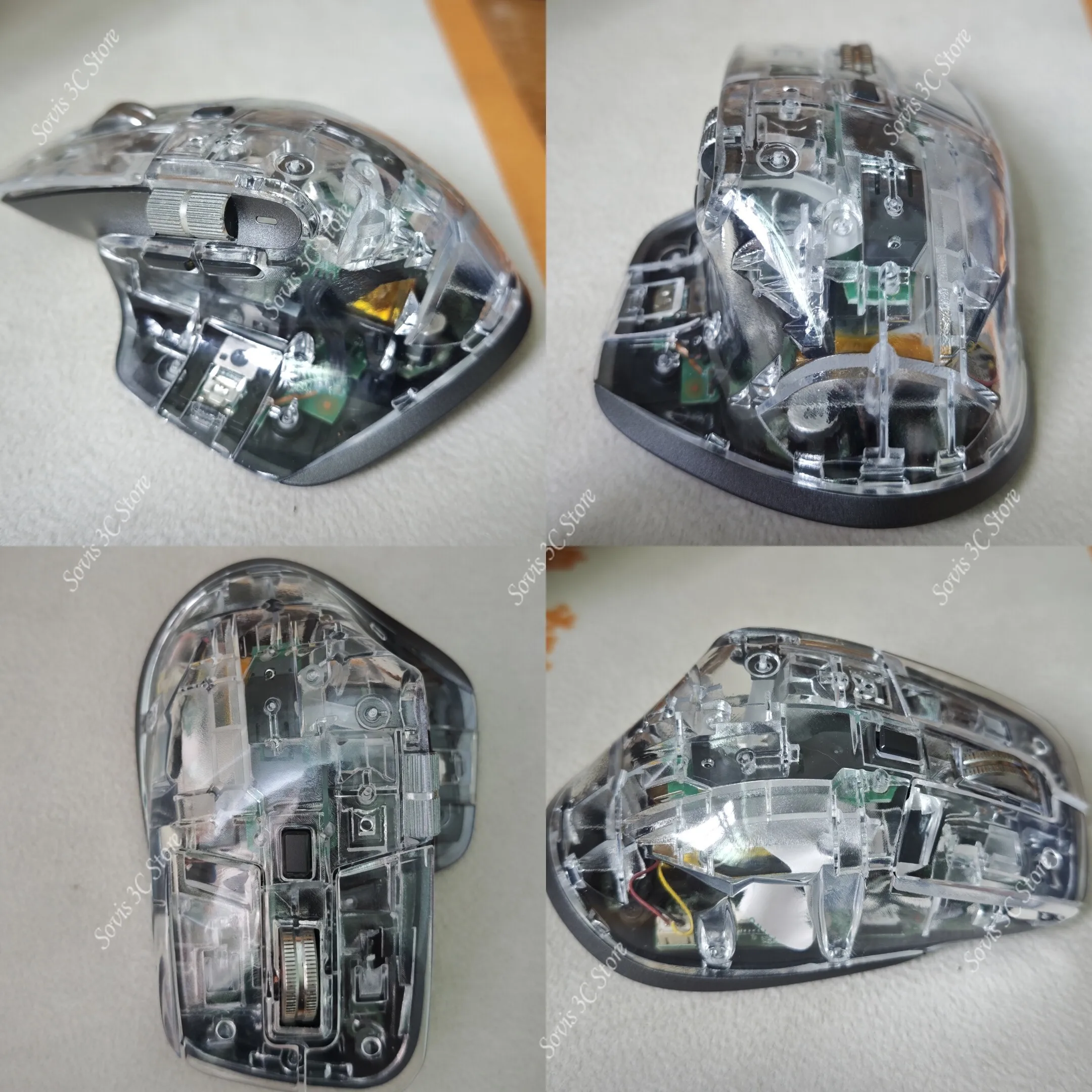 マウスシェル 3Dプリントレジン製 カスタム透明オフィス用ゲ - Office Technician のレビューと価格