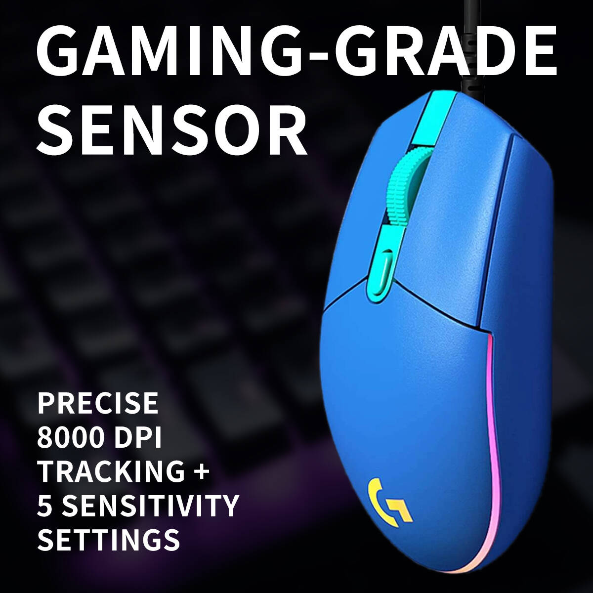 ロジクール G203 有線ゲーミングマウス 堅牢な作り 反応 - Logitech Mouse G203 のレビューと価格